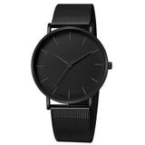 2020 New Casual Men Women Watches Fashion Black