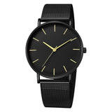 2020 New Casual Men Women Watches Fashion Black