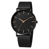 2020 New Casual Men Women Watches Fashion Black